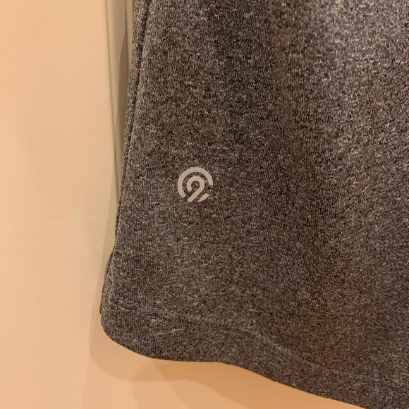 Champion grey and black short sleeve workout top - Picture 3 of 3